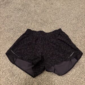 Lululemon Cheetah Hotty Hot Shorts